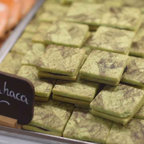 Pasta de Albahaca y cassís