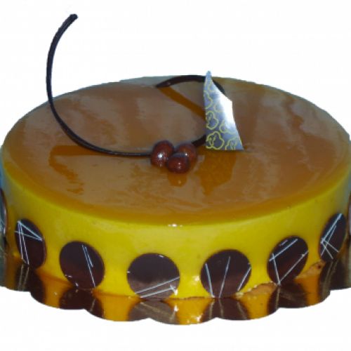 TROPICAL   Mousse de plátano, cremoso de coco y coulis de mango