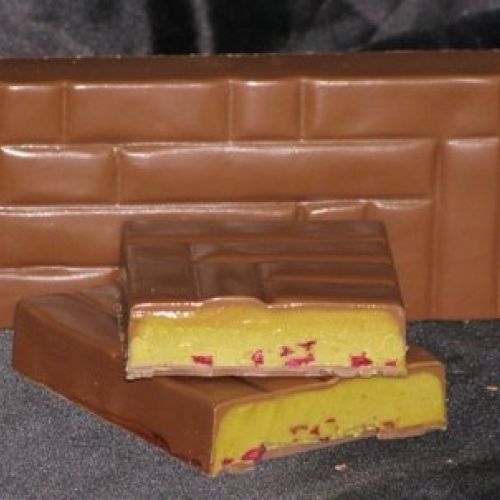 TURRON DE PISTACHO Y CEREZAS