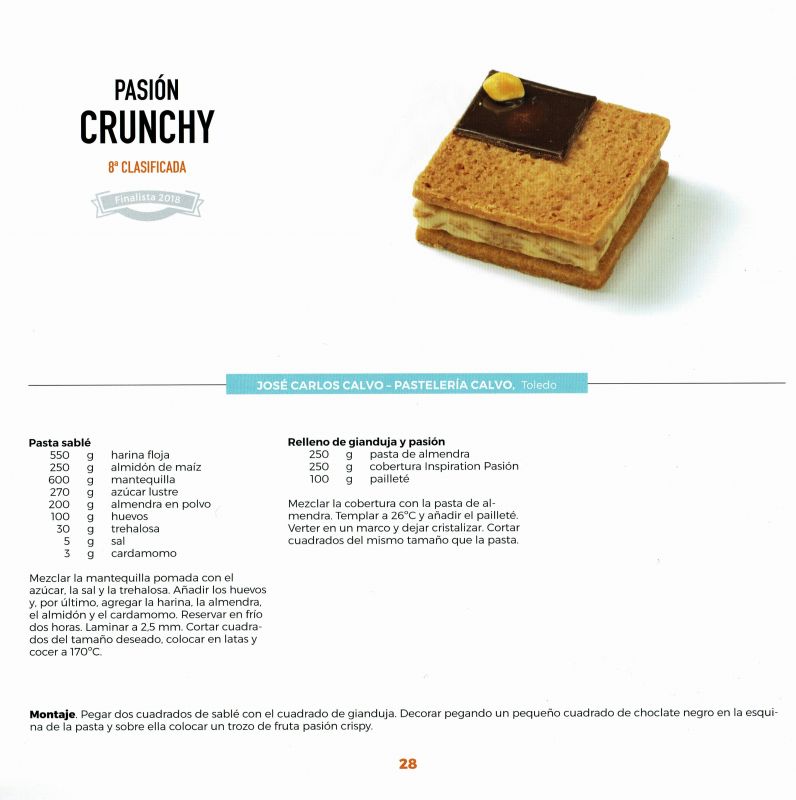 Pasta de Té Pasión Crunchy